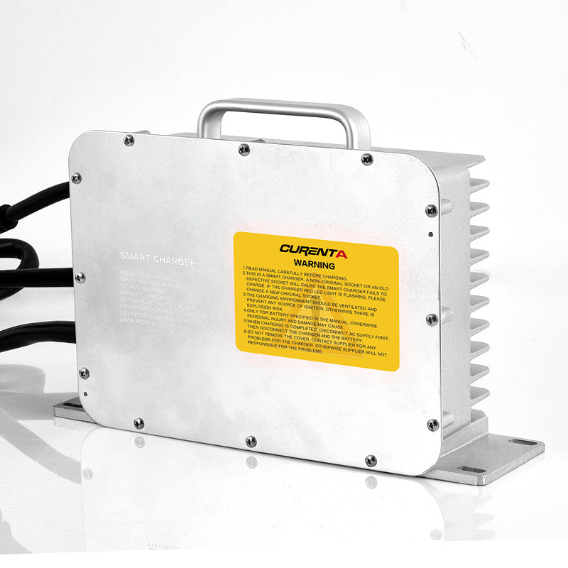 LiFePO4 Battery Charger EV Motorcycle Electric Vehicle Fast Charger 48V 22A 1200W on Board Charger - Curenta