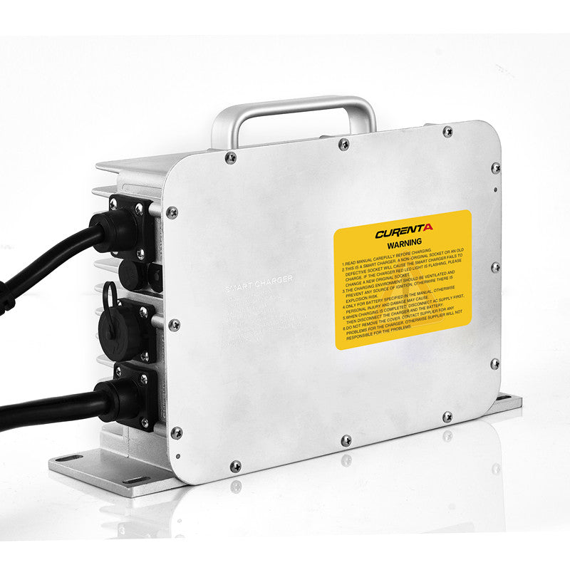 LiFePO4 Battery Charger EV Motorcycle Electric Vehicle Fast Charger 48V 22A 1200W on Board Charger - Curenta